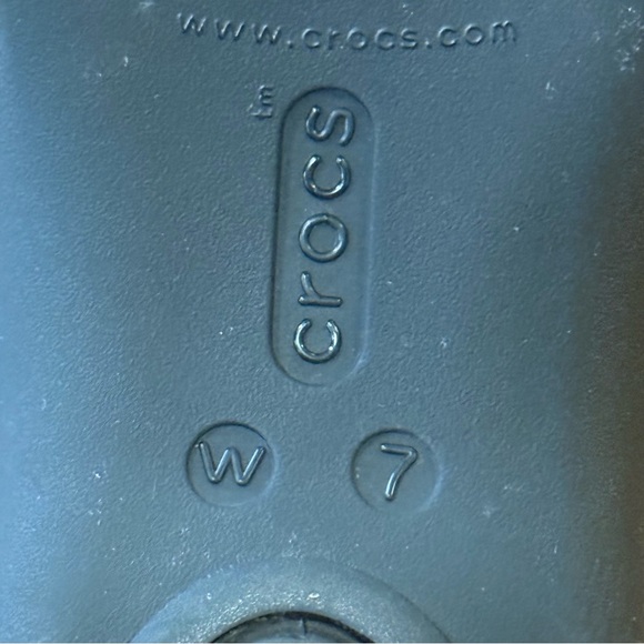 Crocs Isabella Huarache Jelly Sandals Flats Womens 7 Black 202463-001 Peep Toe - Picture 8 of 8